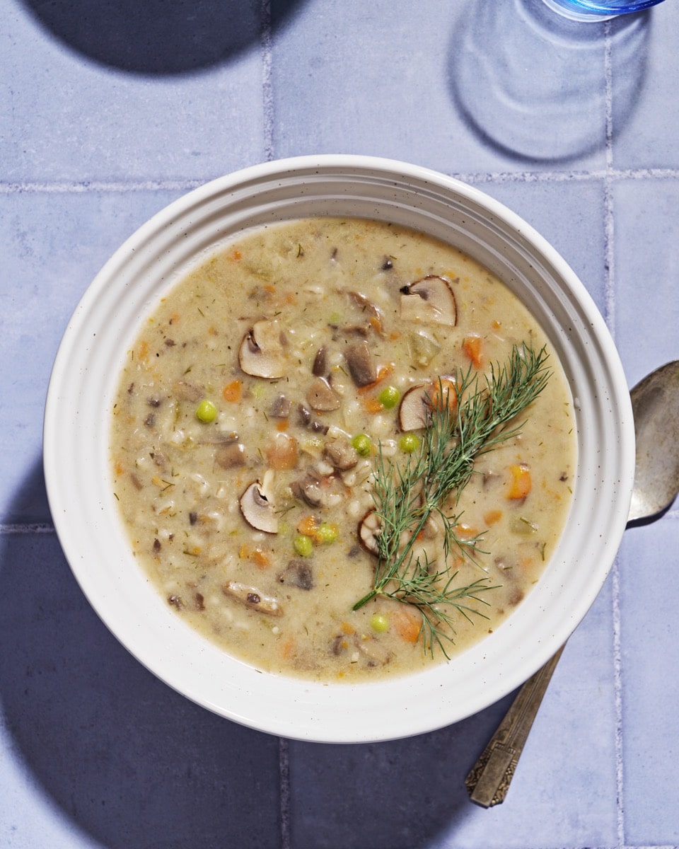 Wild Mushroom Barley